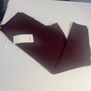 Lululemon Athletica Align High Rise 28 in inseam Burgundy Leggings